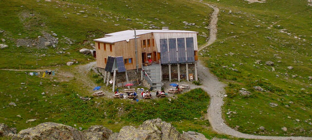 refuge de Peclet-Polset refuge de Peclet-Polset
